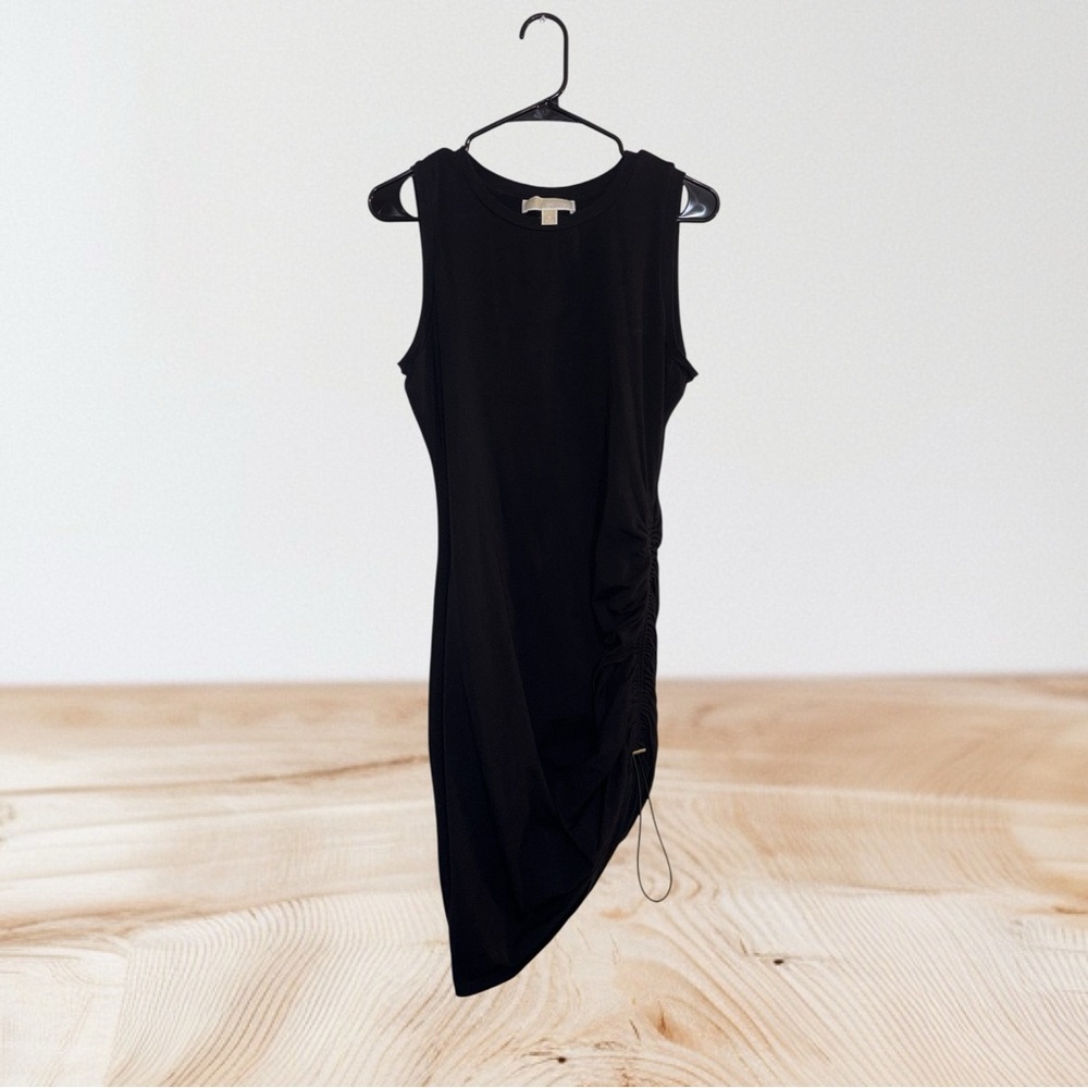 MICHAEL Michael Kors Elegant Black Asymmetrical Dress Size Medium